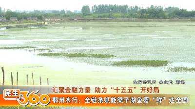 鄂州农行：全链条赋能梁子湖鱼蟹“鲜”达全国