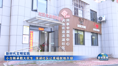 小台账承载大民生  滨湖社区让幸福就地升级
