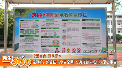 花湖镇：织密防溺水安全网  全力守护未成年人夏日平安