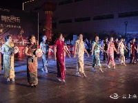 来凤县2016年迎国庆：全民健身广场舞（摆手舞）大赛