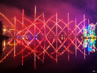 盘点世界各地新年彩灯烟花 流光溢彩