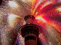 盘点世界各地新年彩灯烟花 流光溢彩