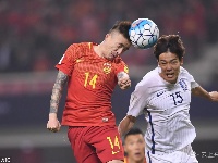 世预赛：中国队1比0战胜韩国队