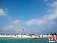 这里是西沙！海天相映美若画