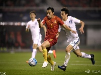 世预赛：中国队1比0战胜韩国队