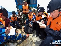 中越海警举行2017年首次北部湾共同渔区海上联合检查