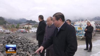 邢祖训调研督导火车站站前广场工程建设