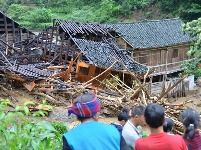 直击现场：记录鹤峰暴雨洪灾