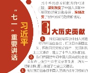 图解习近平总书记“七一”重要讲话