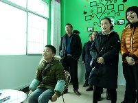 州妇联主席王兰英来鹤调研“精准扶贫·岗村联建”和“亲情小屋”建设等工作