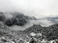 雪后鹤峰——银装素裹宛如仙境