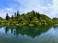 鄂西九寨沟夏日绚烂纯粹的美