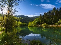 鄂西九寨沟夏日绚烂纯粹的美