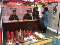 京山消防大队举办消防产品质量咨询服务宣传活动