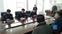 省交管局副局长、高警总队总队长肖天树带队走访荆门化工企业