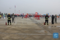 沙洋消防中队圆满完成“湖北沙洋江汉运河国际半程马拉松”消防安保工作