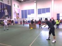 白庙街道举办首届职工羽毛球大赛