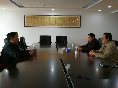 刘启华拜访新兴际华集团武汉项目开发投资公司 