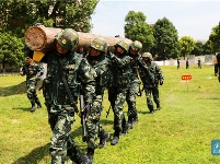 练为战丨听，武警荆门支队战鼓雷动