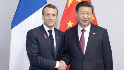 习近平会见法国总统