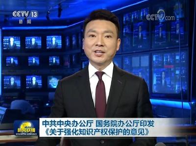 中共中央办公厅 国务院办公厅印发《关于强化知识产权保护的意见》