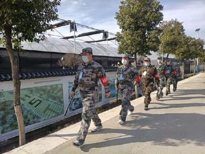 同风雨 共抗“疫” | 民兵巡逻，在战“疫”路上成了一道靓丽的风景线