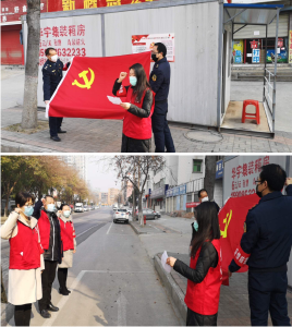 众志成城抗疫情丨临时党支部战在最前沿