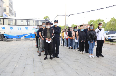 沙洋警方奔袭4000公里捣毁电诈窝点，16人落网！
