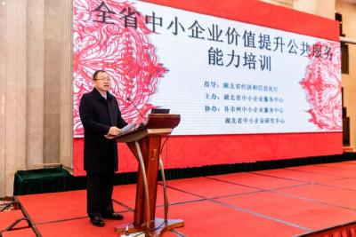 全省中小企业价值提升公共服务能力培训在武汉举办