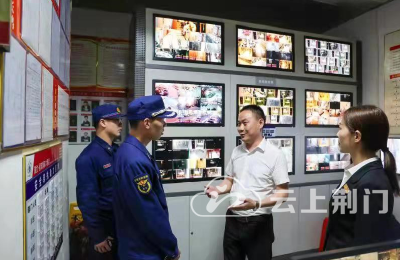 “防宣”结合，掇刀消防开展安全“上门”服务