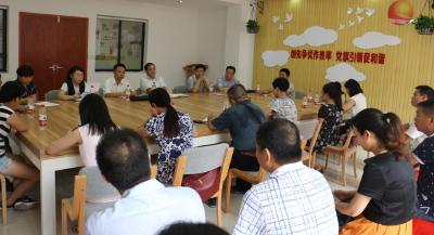 荆门市文明办来冶考察