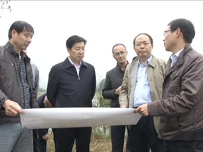 李修武检查督办全市污水处理厂项目建设进展情况