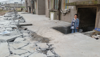 一下大雨就淹水 16户居民出行难