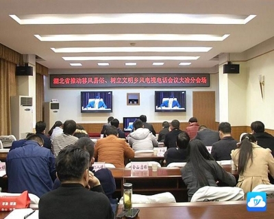 我市集中收听收看全国“推动移风易俗、树立文明乡风”电视电话会议