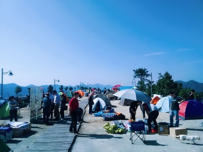 龙凤山举办第三届音乐帐篷节