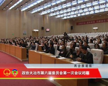政协大冶市第六届委员会第一次会议闭幕