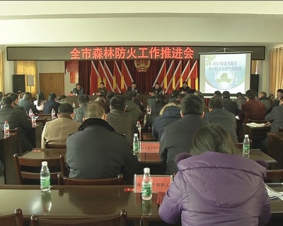 全市森林防火工作推进会召开