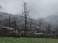 大冶登山爱好者赏七峰山雪景