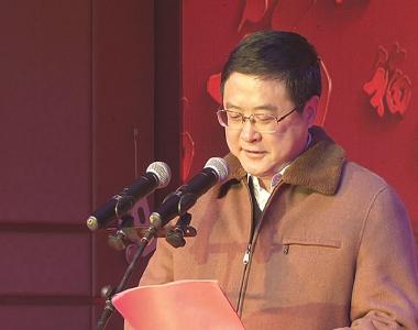王刚出席殷祖古建成立30周年大会