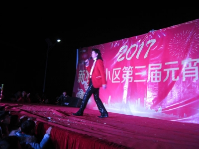 外国小伙进村“闹”元宵