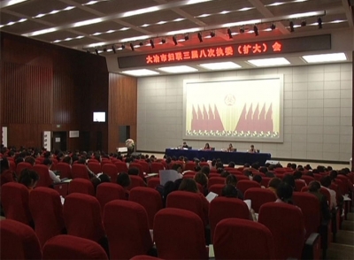 程玮出席市妇联三届八次执委（扩大）会议