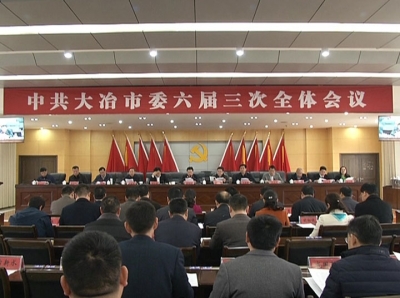 市委六届三次全体会议召开