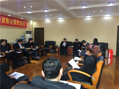 王刚参加金山店镇和殷祖镇代表团审议