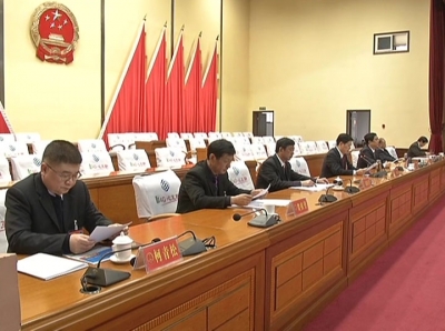 大冶市第六届人民代表大会第二次会议举行预备会议