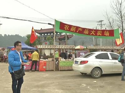 桃花节土特产受游客青睐