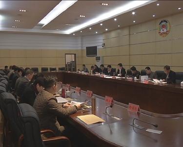 王刚出席2017年度市综治委第一次全会