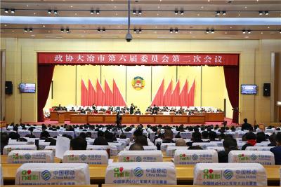 政协大冶市第六届委员会第二次会议隆重开幕