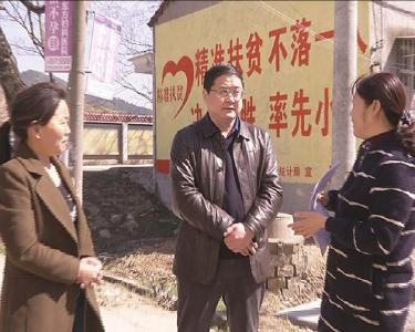 王刚调研灵乡镇张河村精准扶贫工作
