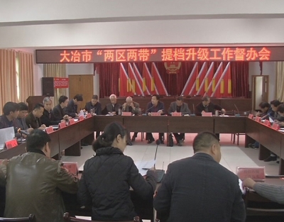 全市“两区两带”提档升级工作督办会召开