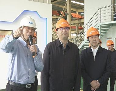 黄石市委书记马旭明来冶调研重点项目建设情况  强调：坚持创新驱动  提升发展质效  努力实现“百强”进位赶超